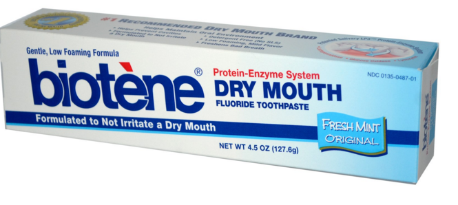 free biotene toothpaste