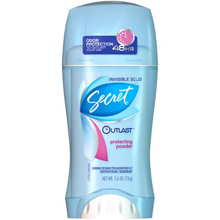 secret deodorant