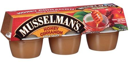 musselmans honey cinnamon applesauce