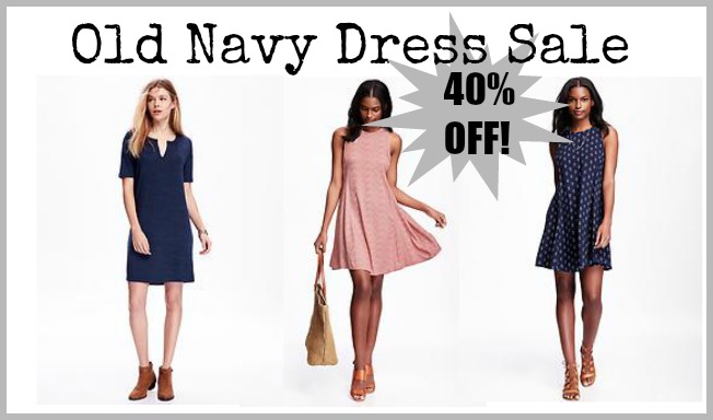 40% Off All Dresses at Old Navy - AddictedToSaving.com