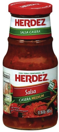 herdez salsa jar