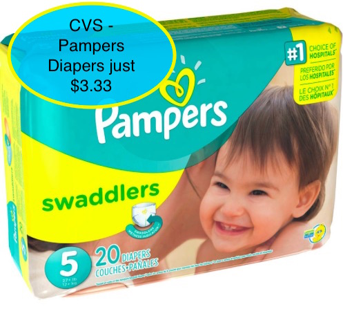 Pampers deals cvs august 2016