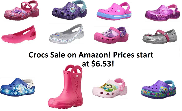 crocs on sale amazon