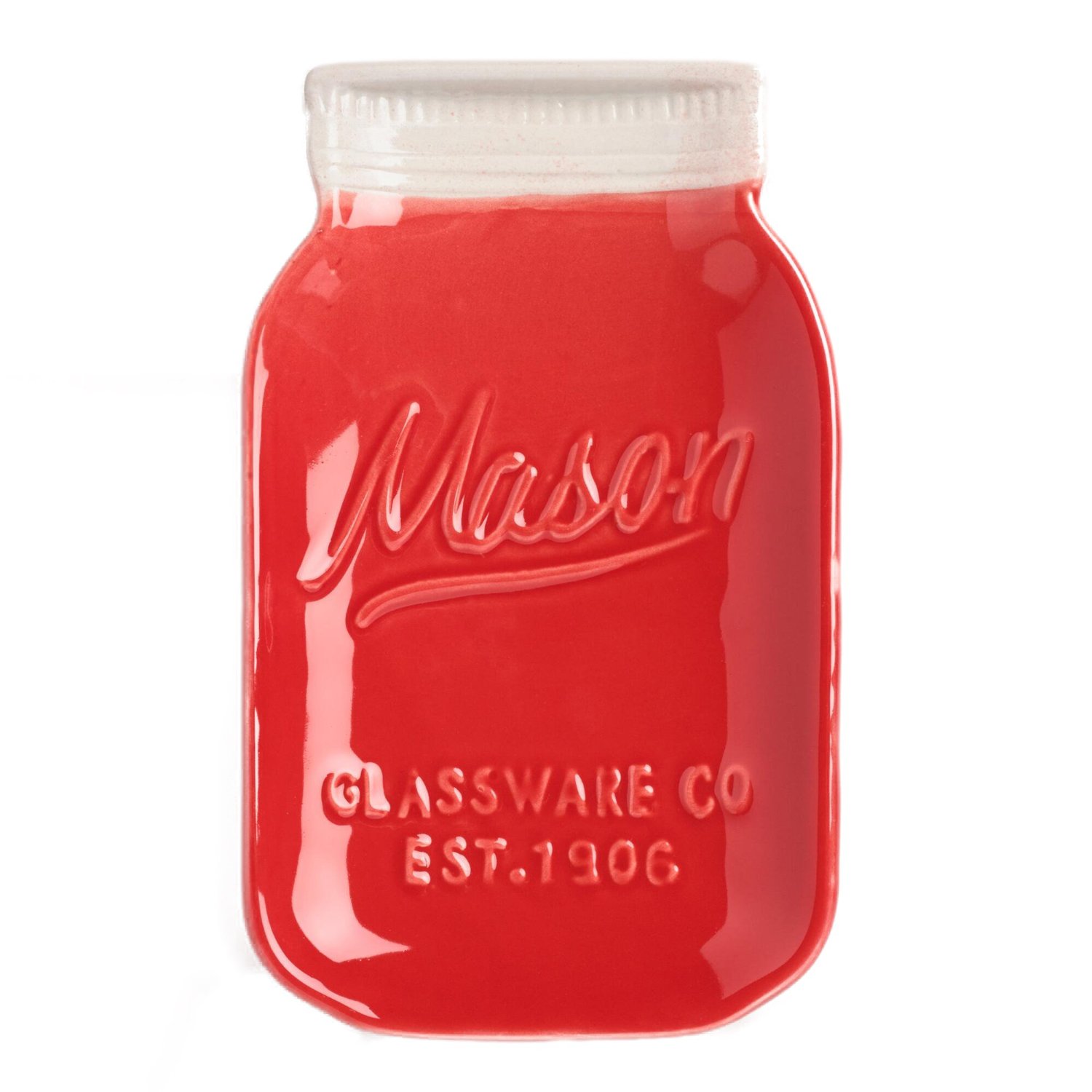 red-ceramic-mason-jar-spoon-rest