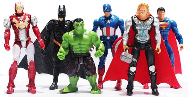 set-of-6-super-hero-figures