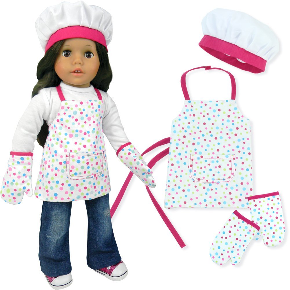 Apron Set for 18-Inch Dolls