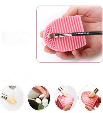 makeup brush cleaner board