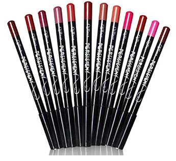 set of 12 lip liners