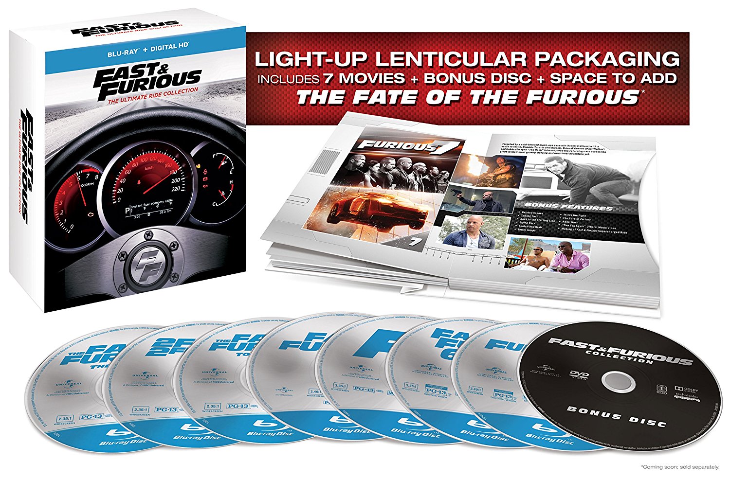 Fast and Furious The Ultimate Ride Collection on Blu-ray