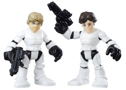 Playskool Heroes Galactic Heroes Luke Stormtrooper and Han Stormtrooper