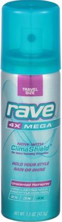 rave hairspray