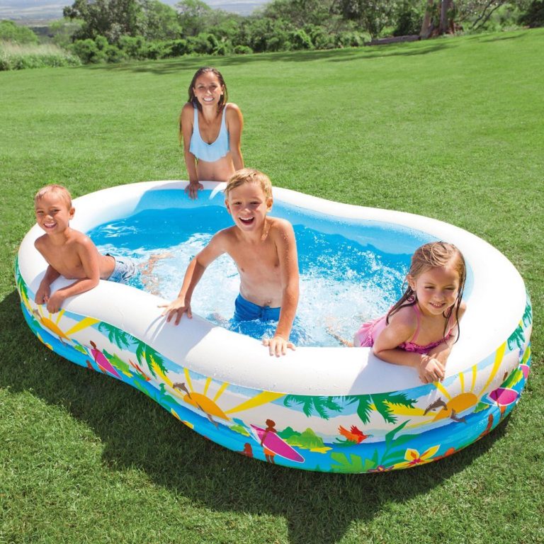 intex swim center paradise inflatable pool