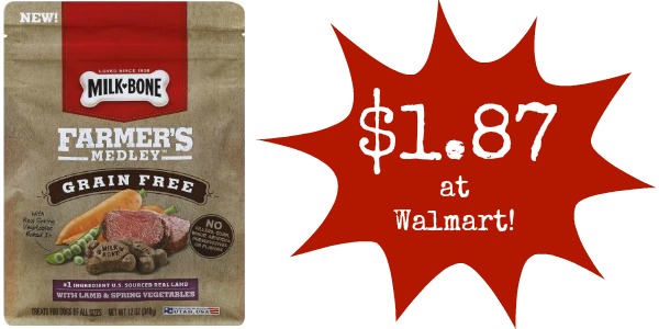 Get Milk-Bone Farmers Medley Dog Treats for $1.87 at Walmart! - AddictedToSaving.com