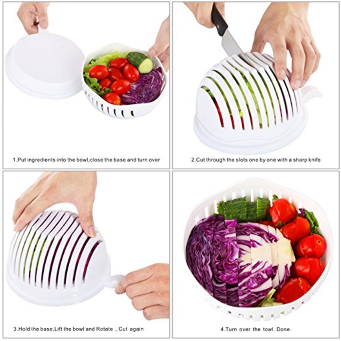 Salad Cutter Bowl, $5.40 - Addictedtosaving.com