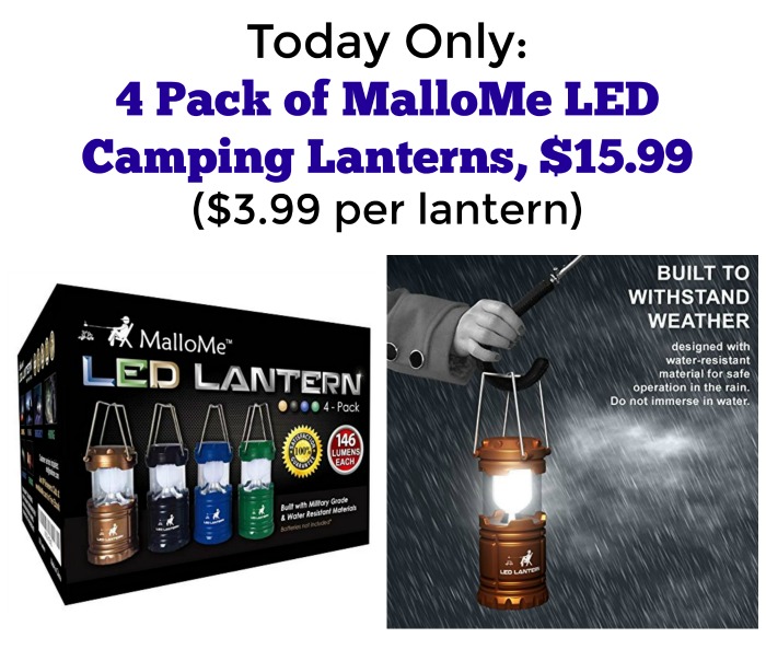 mallome led camping lantern