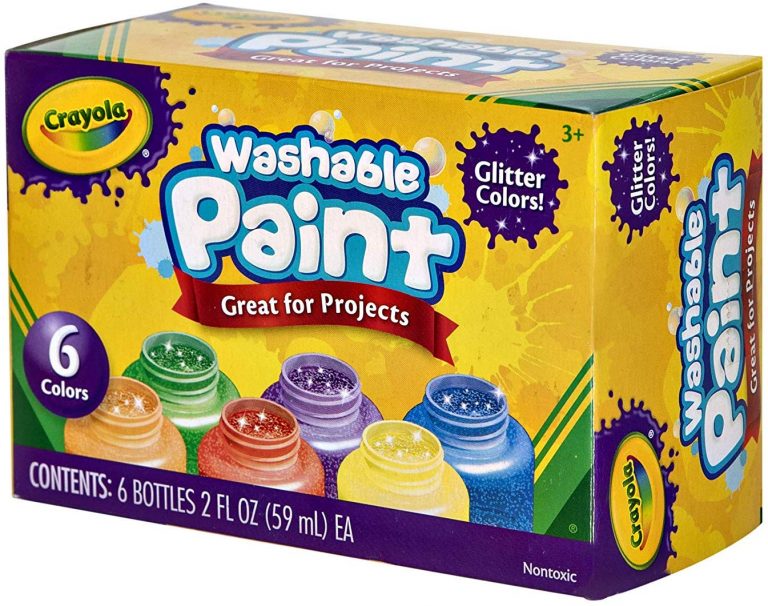 Crayola Washable Glitter Paint 6-Count under $7! - AddictedToSaving.com