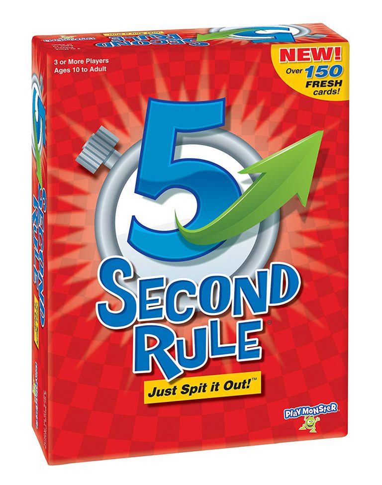 5 Second Rule Game New Edition 10.79 from 20