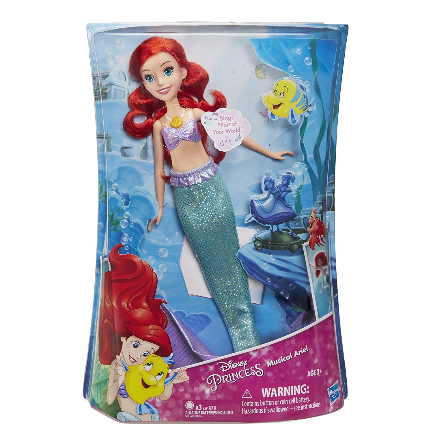 talking ariel doll