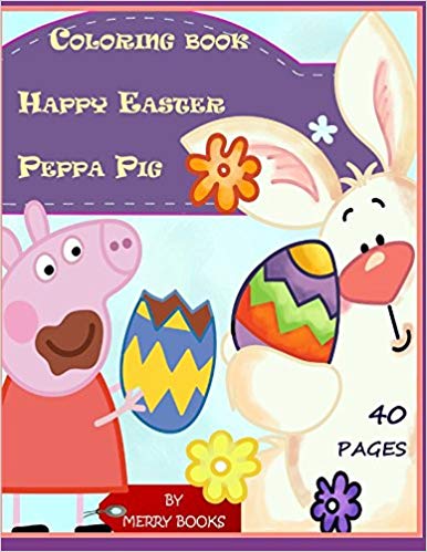 Happy Easter Peppa Pig Coloring Book under $5! - AddictedToSaving.com