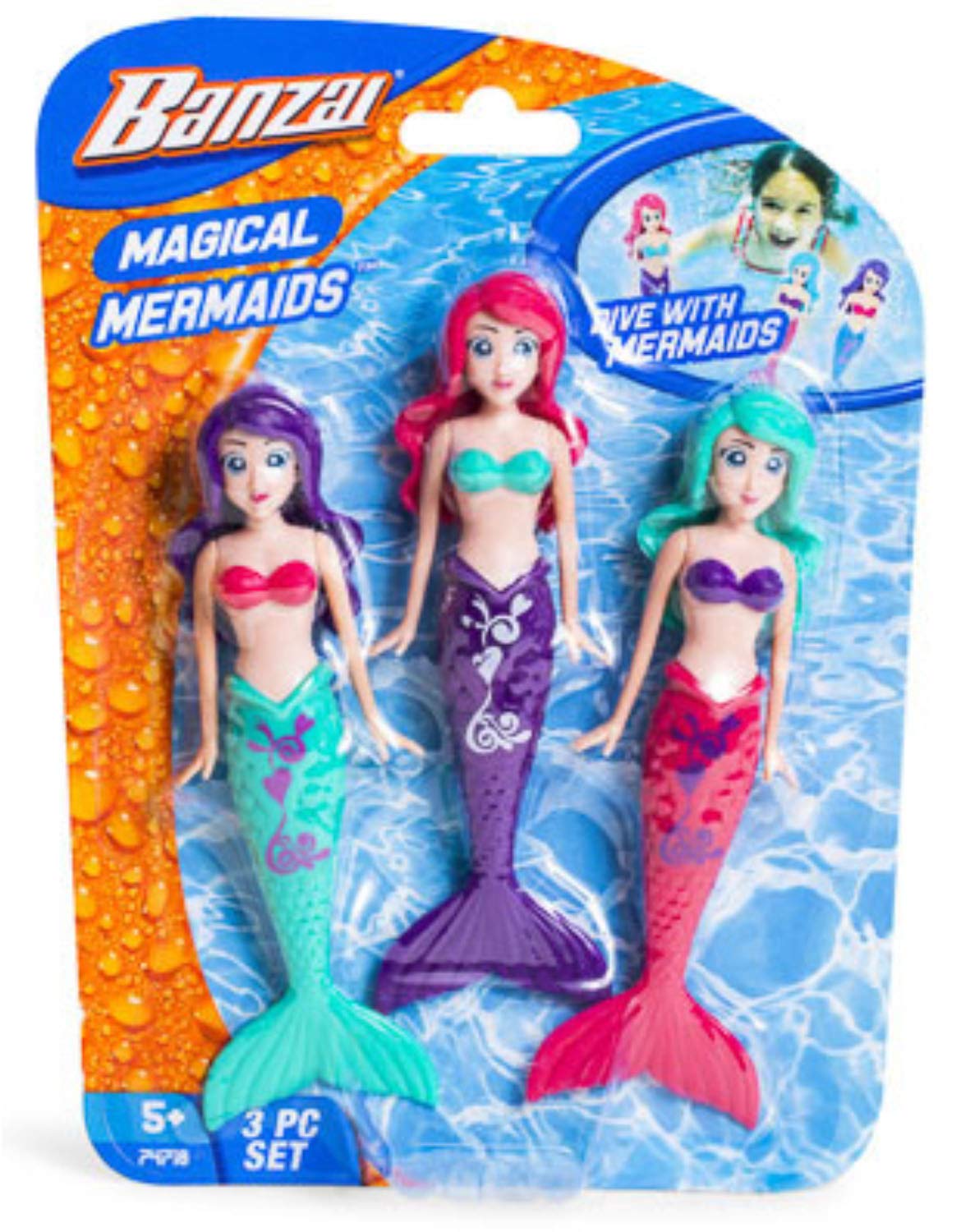 mermaid toy set