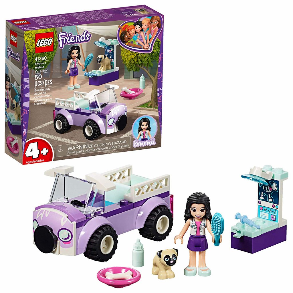 LEGO Friends Emma’s Mobile Vet Clinic Building Kit under $10