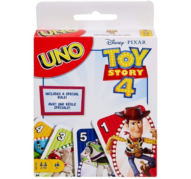 toy story 4 uno rules