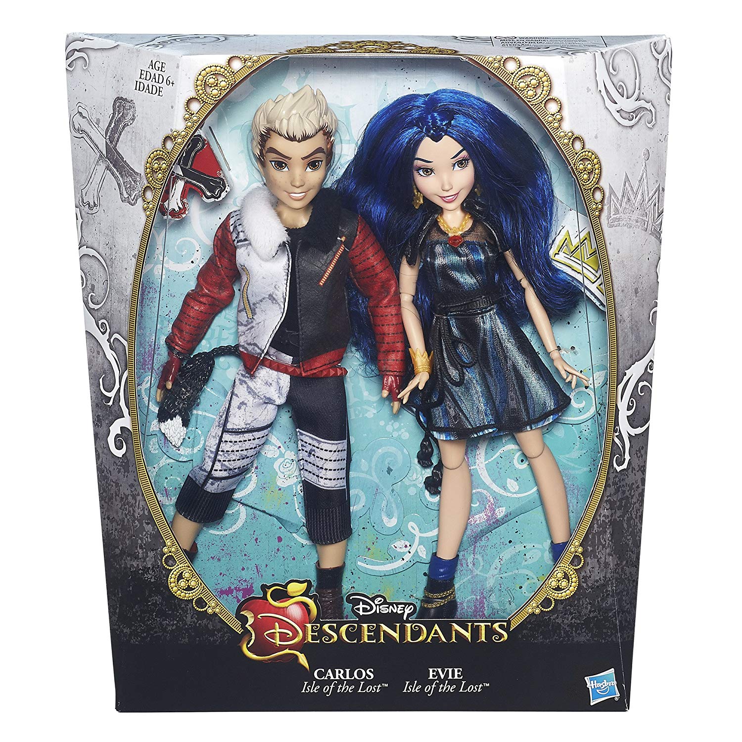 Disney Descendants Evie Isle of the Lost and Carlos Isle of the Lost ...