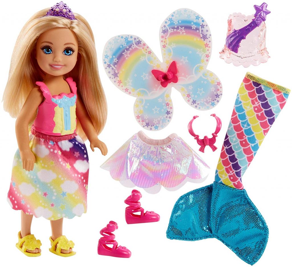 barbie dreamtopia rainbow cove princess doll