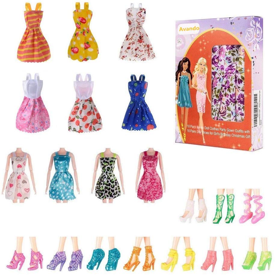 barbie clothes and shoes