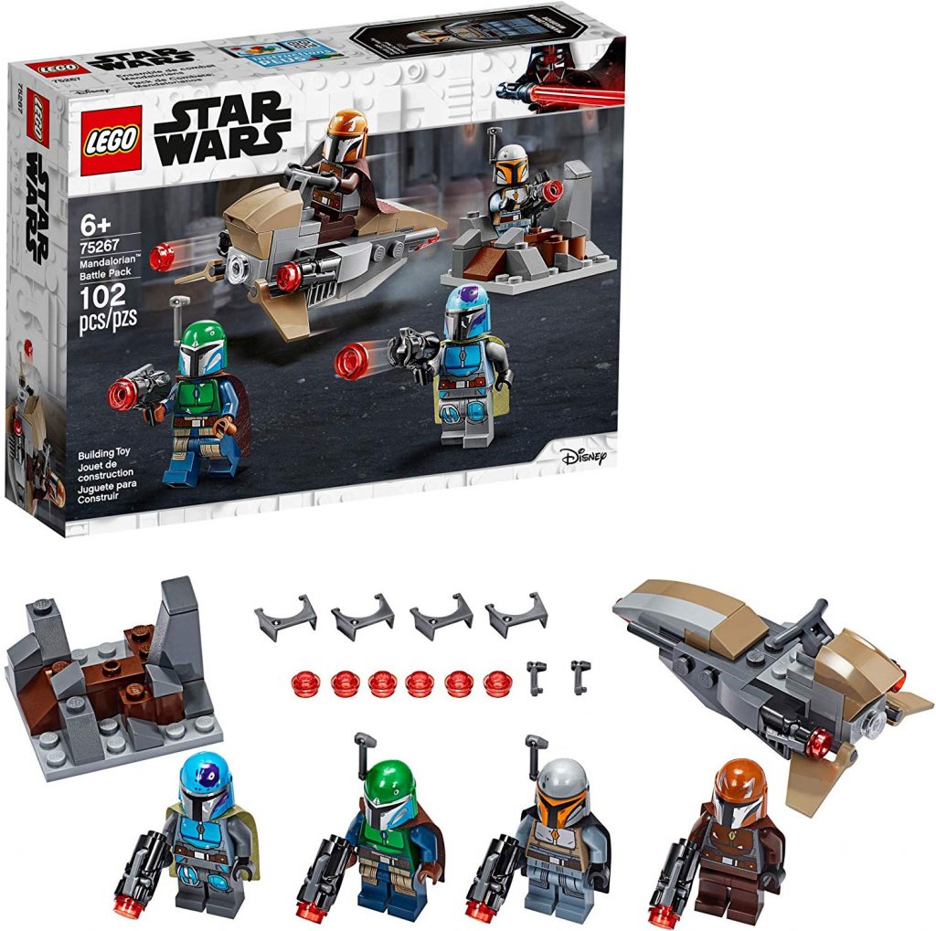 LEGO Star Wars Mandalorian Battle Pack Building Kit under $15! - AddictedToSaving.com