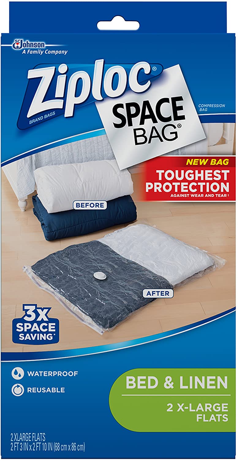 Ziploc Flat Space Bags under $8! - AddictedToSaving.com